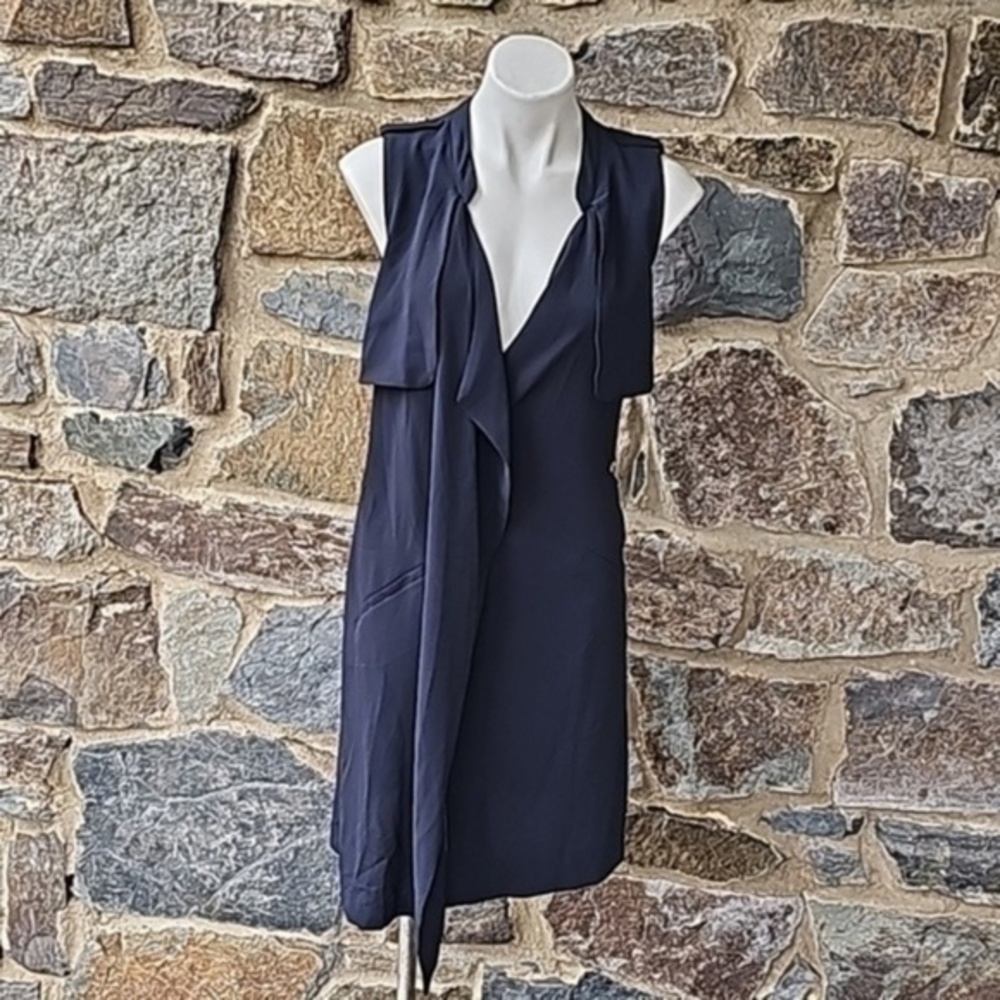 ASTR NWT BLACK WRAP DRESS SIZE XS